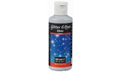 Glitter Effect Silver 80ml